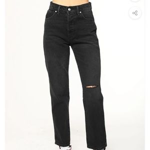 REVICE Black Ex-Boyfriend Jeans